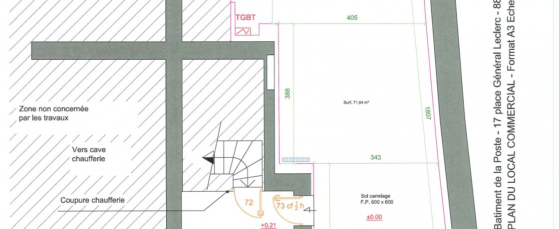 LOCAL COMMERCIAL À LOUER