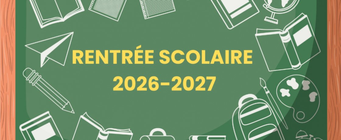 Rentrée des classes 2026-2027